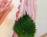 クリスマス☆新生姜と豚ミルフィーユロール作り方2写真