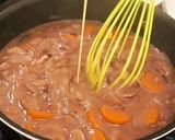 パリのビストロ風鶏肉の赤ワイン煮作り方9写真