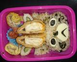 園児弁当！卵焼きでコマじろうキャラ弁！作り方1写真