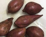 安納芋の胡麻きんぴら作り方1写真