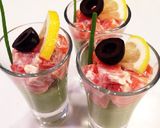 前菜＊サーモンタルタルとバジル豆腐ムース作り方7写真