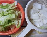 白菜とツナの蒸し煮作り方1写真