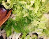 白菜&蟹のミルクあんかけ炒飯作り方4写真