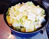 白菜とツナのスープスパ！作り方1写真