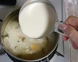 ホッとあったか豆乳みそスープ♪作り方3写真