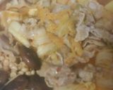 豚肉とギョーザのキムチ風鍋作り方3写真
