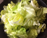 レタスのオイスターソース炒め作り方4写真