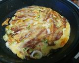 お家で食べる具だくさんのお好み焼き作り方8写真