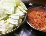 ほっこりあったか☆キャベツの重ね煮作り方1写真