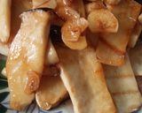 簡単♡エリンギのガリバタポン焼き作り方3写真