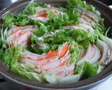 あつあつ野菜たくさん紅白鍋作り方4写真