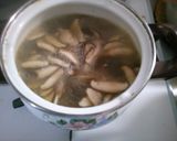 簡単！ つみれ 卵 椎茸の お吸い物＊°作り方3写真