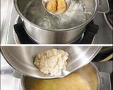 レンコンと長いものトロトロ味噌汁作り方2写真