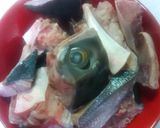 美味しいよ☆我が家のぶりあら大根♪作り方5写真