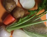 残り野菜でニンニク風味のミネストローネ作り方1写真
