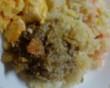 エビピラフカレーとスクランブルエッグ作り方4写真
