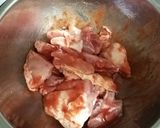 我が家の唐揚げキムチ風味～作り方1写真