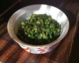 簡単美味しい♬大根葉のチーズトースト作り方1写真