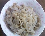 蓮根のあっさりきんぴら作り方7写真