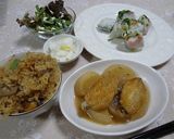 鶏手羽先肉と大根煮作り方6写真