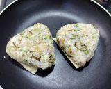 ランチに◎塩こんぶ焼きチーズおにぎり作り方4写真
