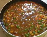 簡単★１０分キーマカレーのせエビピラフ作り方3写真