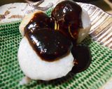 里芋の甘味噌がけ作り方4写真