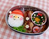 キャラ弁♡サンタさん2 クリスマス作り方5写真