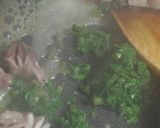砂肝炒め春菊ソース作り方5写真