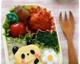 卵焼きdeパンダちゃん♪キャラ弁作り方5写真