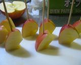 一口　りんご飴　作り方1写真