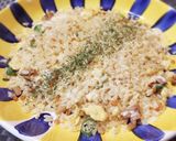 かけチャー☆チーズソースでリゾット風炒飯作り方5写真