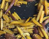 安納芋の胡麻きんぴら作り方8写真
