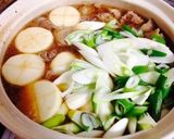 牛すじと冬野菜の味噌煮！作り方4写真