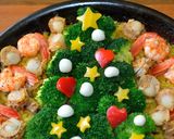 クリスマスツリーパエリャ作り方17写真