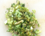 大根の葉とかつお節の和風パスタ作り方1写真