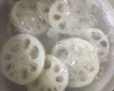 お節が華やか甘酢花れんこん作り方2写真
