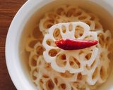 お節が華やか甘酢花れんこん作り方5写真