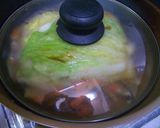 和風あんかけ♪白菜と鶏挽肉のミルフィーユ作り方6写真