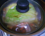 和風あんかけ♪白菜と鶏挽肉のミルフィーユ作り方6写真