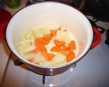 根菜のあったかスープ炒め蒸し風作り方4写真