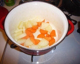 根菜のあったかスープ炒め蒸し風作り方4写真