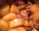 美肌にも！トロトロの豚軟骨と大根の煮物作り方5写真