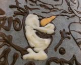アナと雪の女王デコチョコ作り方4写真