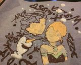 アナと雪の女王デコチョコ作り方5写真