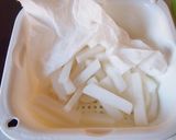 パパッと！寿司酢でカラフル大根酢漬け作り方1写真