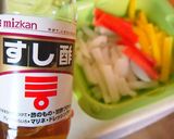 パパッと！寿司酢でカラフル大根酢漬け作り方3写真