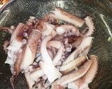 やみつき！甘辛生姜のゲソ揚げ焼き作り方1写真