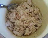 鶏ささみとキャベツとひよこ豆のマヨサラダ作り方1写真