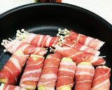 肉巻き すき焼き仕上げ作り方1写真